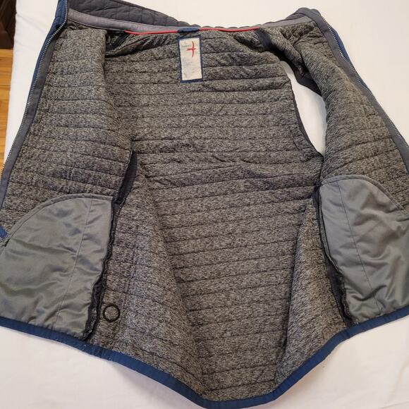 Huckberry Relwen Vest Mens L Blue Windzip Sleeveless Jacket Full Zip Outdoor - Picture 7 of 11